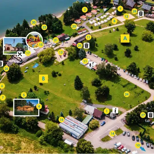 Mara Holiday Resort – Mapka rezortu
